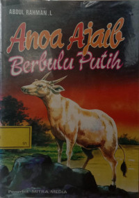 Anoa Ajaib Berbulu Putih