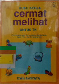 Buku Kerja Cermat Melihat Untuk TK