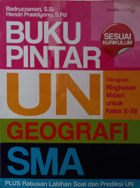 Buku Pntar UN Geografi SMA