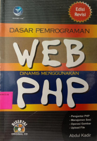 Image of Dasar Pemrograman Web Dinamis Menggunakan PHP