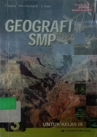 Geografi Jilid 3 SMP Untuk Kelas IX