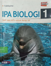 IPA Biologi 1 SMP dan MTs untuk Kelas VII