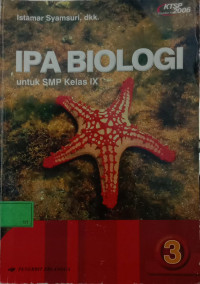 IPA Biologi Jilid 3 untuk SMP Kelas IX