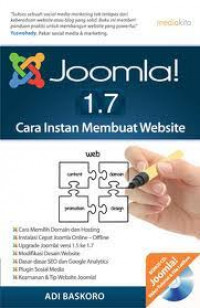 Image of Joomla! 1.7 Cara Instan Membuat Website