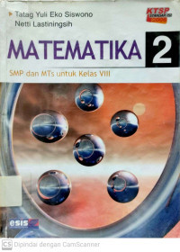 Matematika 2 SMP dan MTs untuk Kelas VIII
