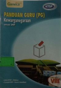 Panduan Guru Kewarganegaraan untuk SMP Kelas VIII