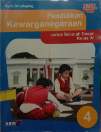 Pendidikan Kewarganegara untuk Sekolah Dasar Kelas IV