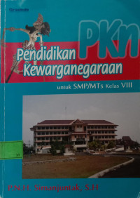 Pendidikan Kewarganegaraan untuk SMP/MTs Kelas VIII