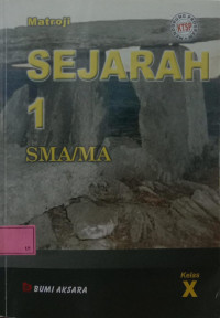 Sejarah 1 untuk SMA/MA Kelas X
