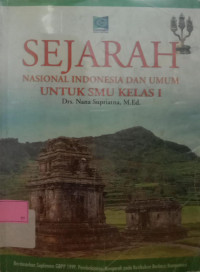Sejarah Nasional Indonesia dan Umum untuk SMU Kelas I